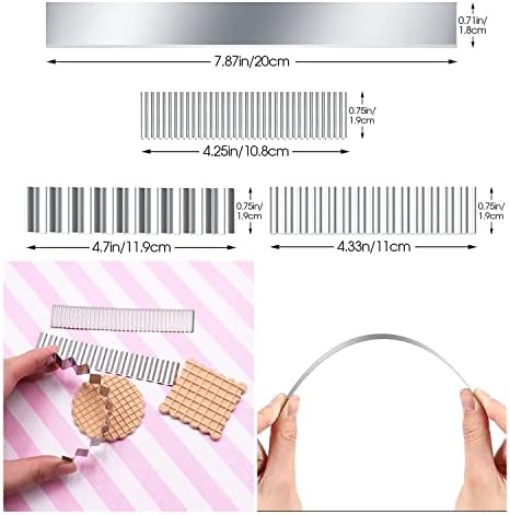 Yayatty 19 PCS Polymer Clay Tools, Acrylic Clay Roller, Acrylic Sheet, Clay Slicer Blade, Round Polymer Clay Cutters with Clay DIY Tool for Clay DIY - Image 3