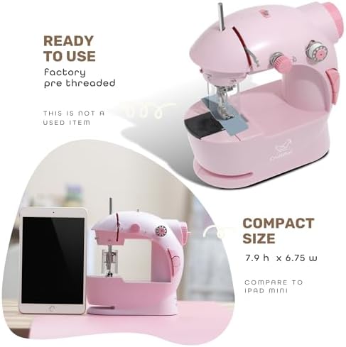 CraftBud Mini Sewing Machine for Beginners, Adults and Kids Sewing Machine - Image 4