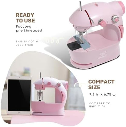 CraftBud Mini Sewing Machine for Beginners, Adults and Kids Sewing Machine - Image 4