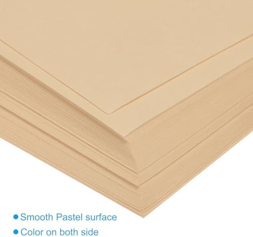 MECCANIXITY 100 Sheets Origami Paper Double Sided 8x8 Inch(20x20cm) Square Sheet for Art Craft Project, Beginners, Gifts Decor, Khaki - Image 4