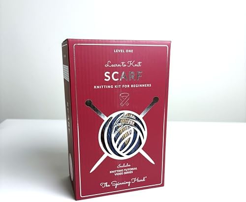 The Spinning Hand Knitting Kit for Beginners Adults – Educator-Designed, Self-Striping Wool Yarn, Bamboo Needles & Video Tutorials (Timber) - Image 5