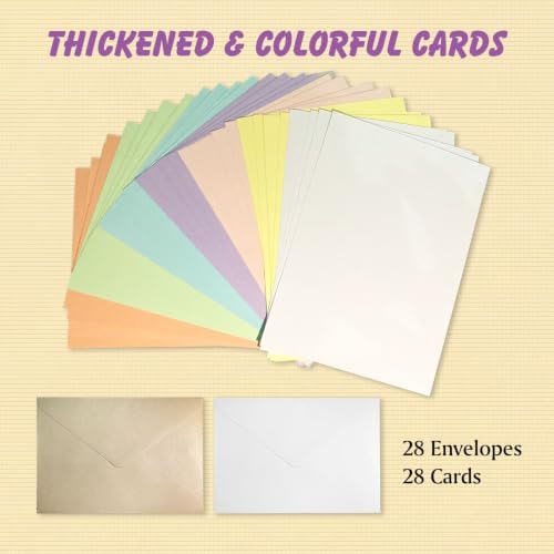 28 Blank card making supplies, Creative Greeting Card Set for Adults - Image 2