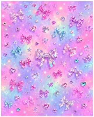 Bozfoxa Paint by Numbers Kit for Adults Beginner Rainbow Shine Bow by Unknown