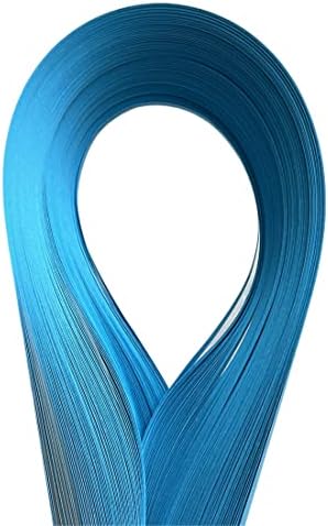 ODETOJOY Quilling Strips 5mm Blue Paper Quilling Set Solid Color Origami Paper DIY Hand Crafts Quilling Paper Strips Blue - Image 3