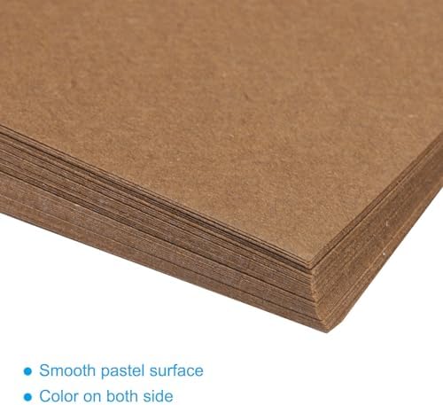 MECCANIXITY 50 Sheets Origami Paper Double Sided Light Brown 6x6 Inch Square Sheet for Art Craft Project, Beginners, Gifts Decor - Image 4