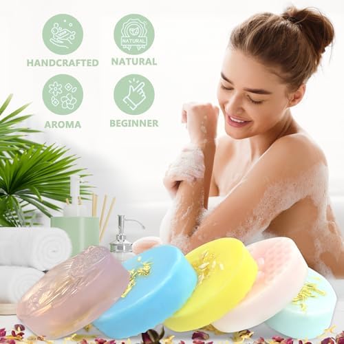 Jcoos Soap Making Kit, Complete DIY Soap Making Kit for Kids Adults - Image 5