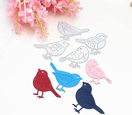 Birds Cutting Dies for Card Making Handmade DIY Paper Cards Album Decoration Craft Embossing (4 Birds) - Image 3