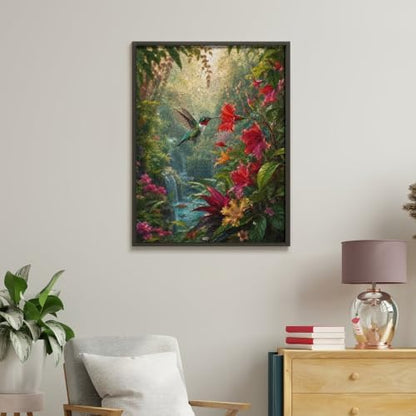 Bozfoxa Paint by Numbers Kit for Adults Beginner Tropical Nova - Image 4