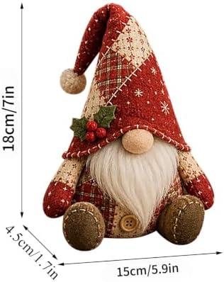 Christmas Gnome Crochet Birthday Gifts Christmas Crafts for Adults - Image 5