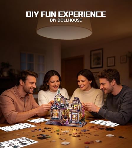 Spilay DIY Miniature House Kit for Adults, Miniature Dollhouse Building Kit - Image 5