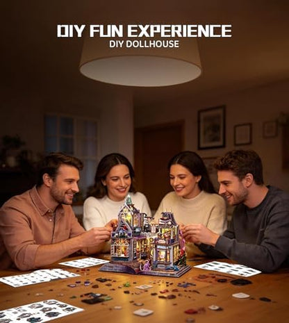Spilay DIY Miniature House Kit for Adults, Miniature Dollhouse Building Kit - Image 5