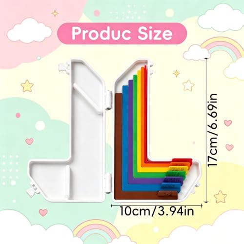7pcs Paper Crafting Alignment Guides with Case for Card Making | Card Making Scrapbooking, Color-Coded Alignment Tools with Size Tabs 1/16 to 1/2 Inch Increments - Image 2