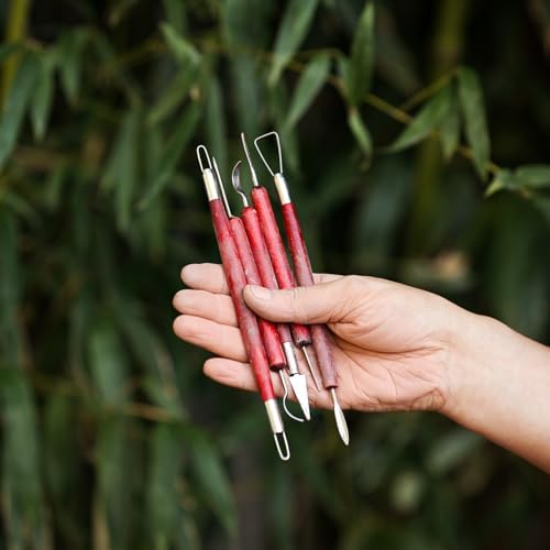 SHENOMAD 17PCS Clay Sculpting Pottery Modeling Ceramics Polymer Tools Set - Image 6