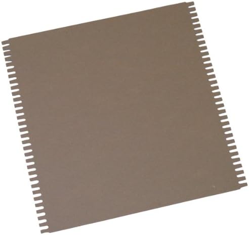 INOVART Wide Notch Cardboard Weaving Looms, 13" x 13" - 12 Per Pack by Inovart