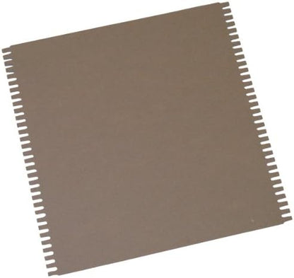 INOVART Wide Notch Cardboard Weaving Looms, 13" x 13" - 12 Per Pack by Inovart