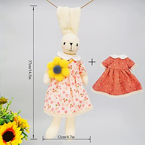 DIY Bunny Sewing Craft Kit for Adults – Handmade Fabric Sewing Project – Complete Materials & Instructions - Image 3