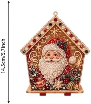 Christmas Diamond Pearl Painting Suncatcher Kit Christmas Ornaments 2026 (Style-C) - Image 6