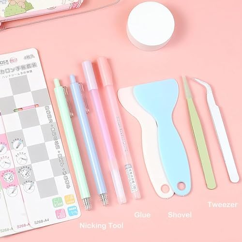 Doraking Scrapbooking Tools with Glue Tweezer Shovel Cutter Pen for Crafting, Scrapbooking, Card Making, Paper Crafts - Image 2