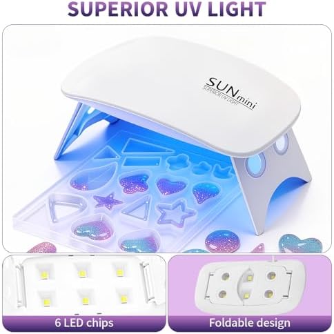 SHORE RESIN 500g UV Resin Kit, Crystal Clear UV Resin - Image 6