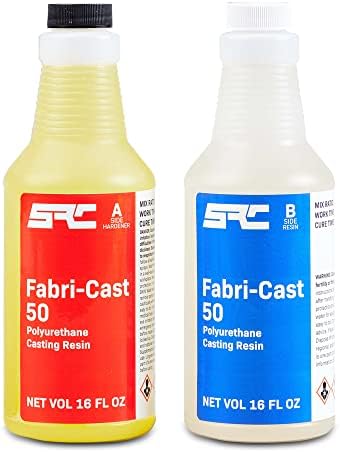 SPRESIN Fabri-Cast 50 Bright White Polyurethane Casting Resin, 32 Oz by SpecialtyResinChemical