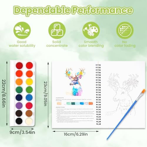 Watercolor Workbook Set - Image 2