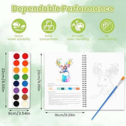 Watercolor Workbook Set - Image 2
