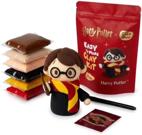 Harry Potter Clay Kit – Air Dry Foam Clay Craft for Adults & Teens by Claymoo