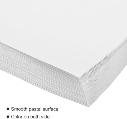 MECCANIXITY 100 Sheet Origami Paper Double Sided White 11.7 x 8.3 Inch Square Sheet for Art Craft Project, Beginners, Gifts Decor - Image 4