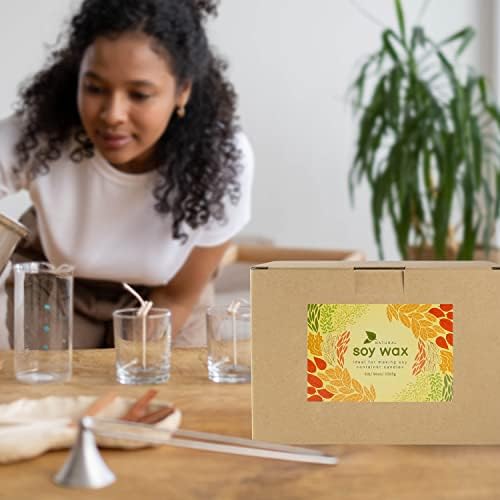 Pure Soy Wax for Making Candle-DIY Soy Wax Candle-5 Pound Bag - Image 6