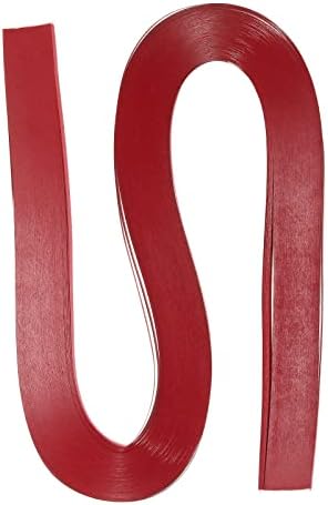 PATIKIL Quilling Strips Paper 120pcs 1/8"(3mm) 54cm Origami Paper Quilling Strip for Art DIY Hand Craft Christmas Bright Red by PATIKIL