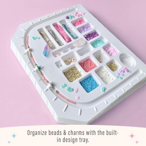 Bright Stripes Wish*Craft Mystical Jewelry Studio DIY Bracelet Kit, Ages 8+ - Image 5