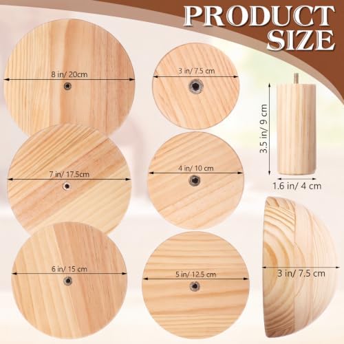 DoubleFill 6 Pcs Pottery Molds, Hemispherical, 3-8'' - Image 2