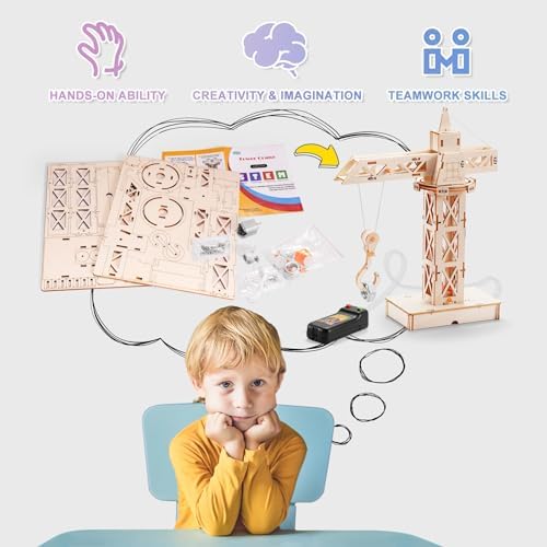 STEM Wood Building Crafts Kits for Kids Ages 8-10 8-12, Boys STEM Toys 8-13 - Image 6