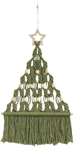 Christmas Tree Macrame DIY Kit Boho Style Handmade DIY Kit Decor Ornament by Naysku