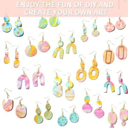 Patemby Clay Earring Jewelry Making Kit, Art Crafts DIY for Teen Girl Gift - Image 7