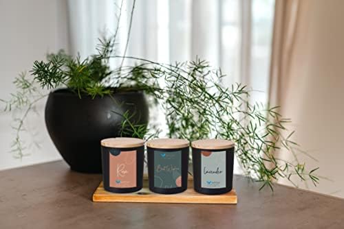 SoftOwl Premium Soy Candle Making Kit - Black Edition - Full Set - Soy Wax, Big 7oz Jars & Tins, 7 Pleasant Scents, 10 Color Dyes & More - Perfect as Home Decorations - Image 5