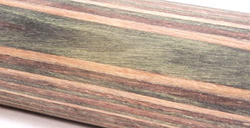 Pen Kit Mall - 3 pack Spectraply .75 x .75 x .5.25 Wood Turners Pen Blanks Vibrant Colors Colored Dyed Birch (122 Camo Supereme) - Image 2