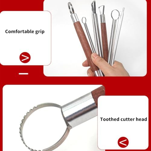 Complete Pottery Making Set Including Aluminum Clay Shaping and Trimming Instrument Pottery Making Supplies - Image 6