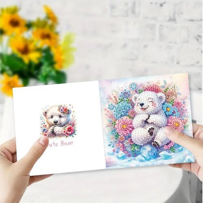 DDGYP 6 Pack Diamond Art Cards with Envelopes, 5.9x5.9 Inch Folded - Image 6