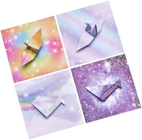 JoyCat Dreamy Fantasy Patterned Origami Paper, 50 Sheets, 6x6 Inch - Image 2