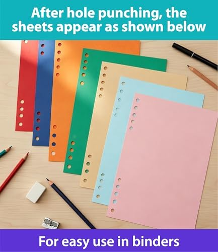 Junk Journal Loose Leaf Paper, 100 Unique Sheets 200 Pages, 8.5" x 5.5" - Image 6
