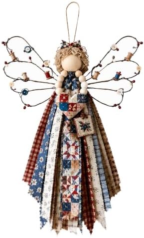 Angel Fabric Hanging DIY Kit Macrame Wall Weaving Craft for Adults - Image 2