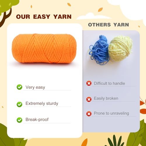 Crochet Kit for Beginners - 2 PCS Fox Crochet Kits with Step-by-Step Video Tutorials, Beginner Crochet Kit for Adults, Crochet Animal Kit, Crochet Fox Set - Image 3