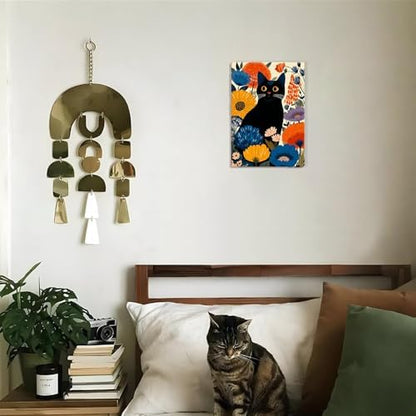 ICYANART Cat Paint by Numbers for Adults Framed, Cat Number Painting 8x12In - Image 3