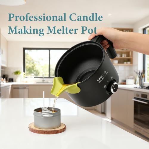 SAEUYVB Candle Making Kit with 1.8L Wax Melter Pot - Image 5