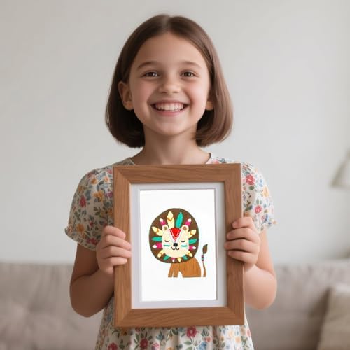 LX LERMX Embroidery Kits for Beginners, Adult Starter Cross Stitch Kit Needlepoint Complete DIY Kit with Unique Patterns, Hoop, Colorful Threads, Tools, Step by Step Instructions & Video Tutorial - Image 3