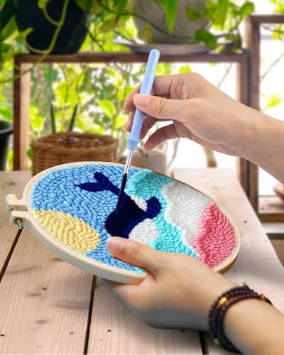 TINDTOP Punch Needle Kits, Punch Needle Embroidery Kits for Adults - Image 4
