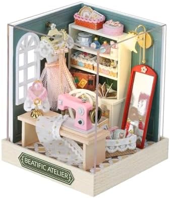 Miniature Wizardi Tiny Home Kit - Beatific Atelier DIY Dollhouse Kit - Image 2