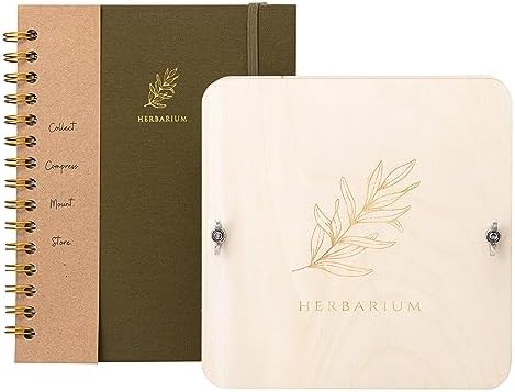 WOKK Flower Press Kit with Herbarium Journal – Wooden Botanical Press for Adults & Teens, Pressed Flower Crafts & Wedding Bouquet Preservation - Image 7