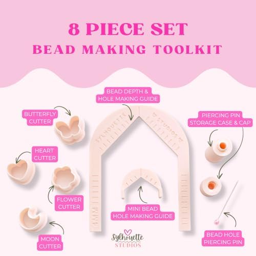 Polymer Clay Bead Making Toolkit By Sylhouette Studios - Image 2